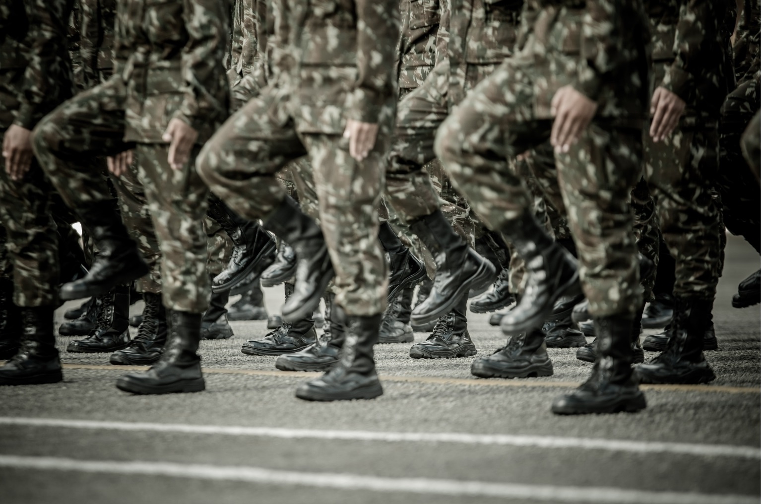 na zdjęciu żołnierze