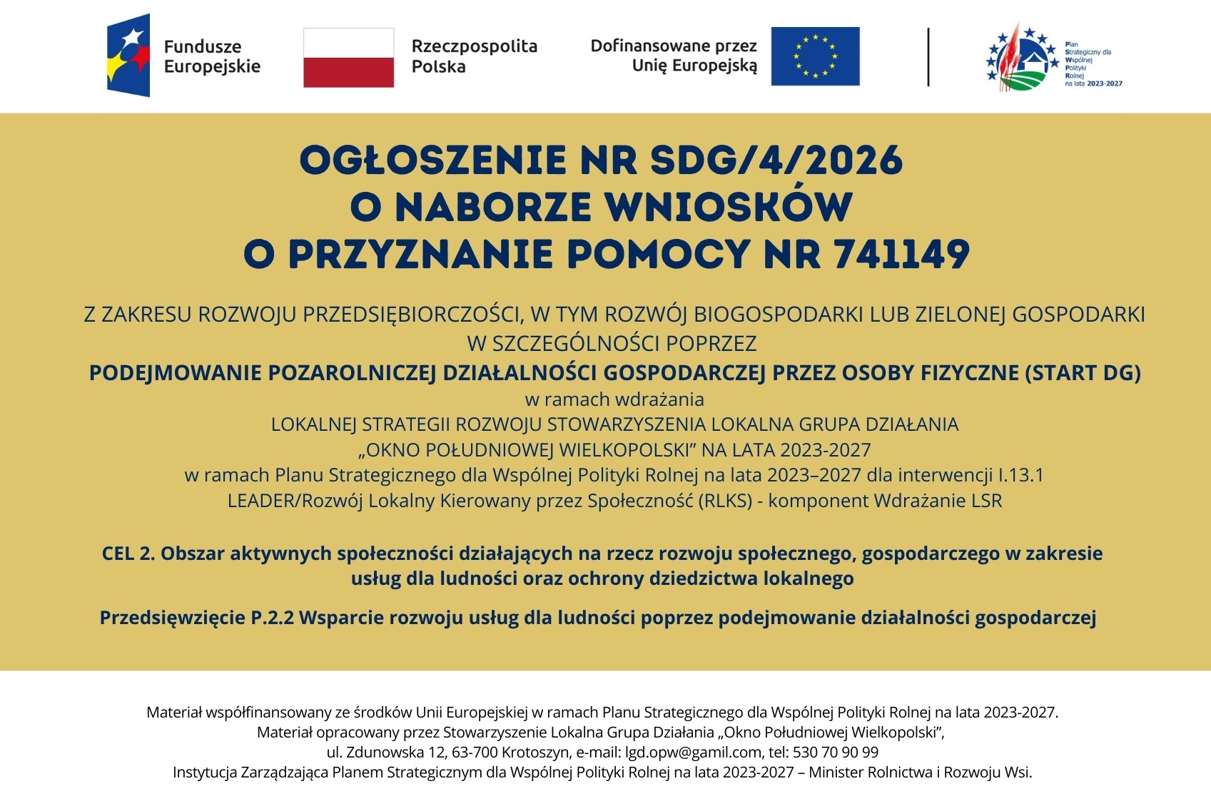 Ogłoszenie o naborze